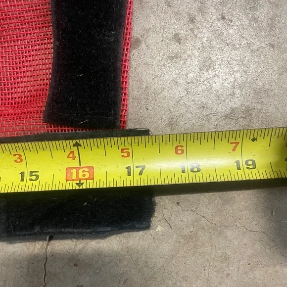 Red draft/over size fly free fly boot - Picture 3 of 7